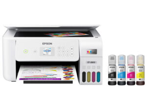 2800 All-in-One Supertank Color Printer – White